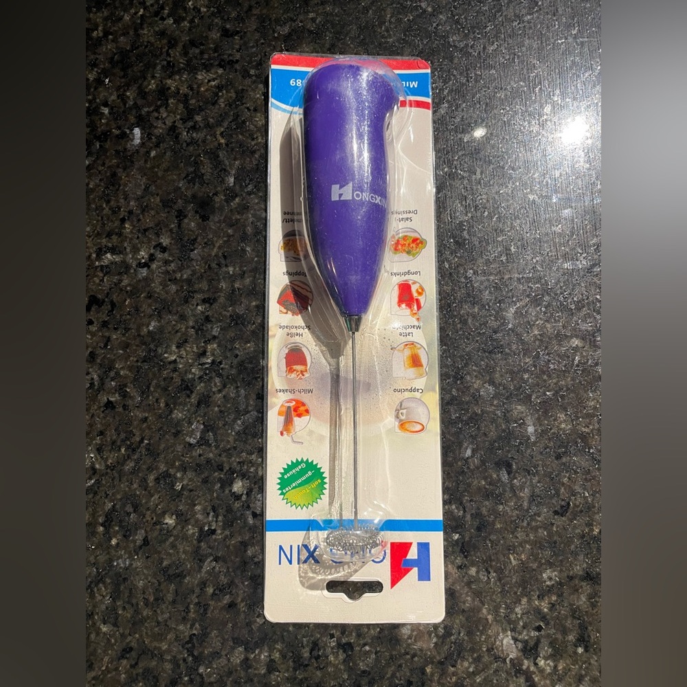 New Handheld Electric Mixer, Milk Frother